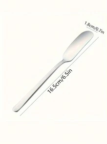 2PCS Stainless Steel Butter Knife, Butter Knife, Jam Knife, Butter Spatula, Jelly Applicator, Cake Decoration Tool, Heating Butter Applicator, Cheese Blade, Melting Butter Applicator, Butter Curler, Cheese And Cheese Knife, Cream Dessert Knife, Salad Dressing Applicator,Kitchen,Christmas Gift Back To School
