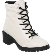 Stessy Shoes Women Fashion Boots - Đen và trắng - Xem 1