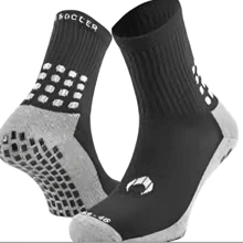 Calcetas Fútbol Antideslizantes Cómodas Suaves Color 3pares  LEODY - Multicolor - Ver 3