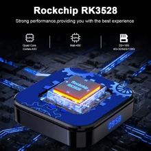 Transpeed Android 13 電視盒 Wifi6 雙頻wifi 支援8k聲畫 Bt4.0+ Rk3528 4k 3d語音媒體播放器機頂盒 - 美標插頭 - 查看 2
