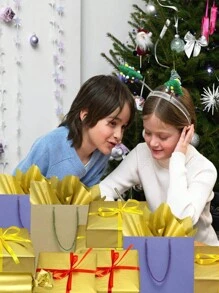 100 Sheets Gift Bag Tissue Paper, 50x35cm Art Paper For Gift, Game, Birthday, Mother's Day, Graduation Ceremony, Gift Wrapping, Craft, Diy Paper Flowers, Red - Red - View 7