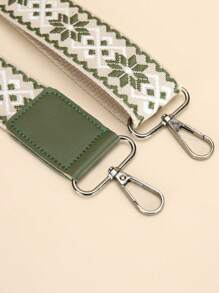 Crossbody Shoulder Replaceable Shoulder Strap Widened And Lengthened Stylish Casual Minimalist Design Bag Shoulder Strap - Green - View 4