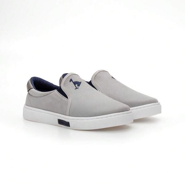 Tenis Slip On Iate Infantil Masculino Polo Joy Facil Para Calça Super Confortavel Não Perca Promoção