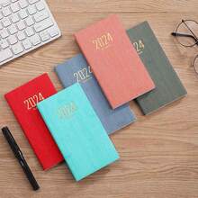8PCS 2024 Planner Pocket Notebook, Small Calendar For Purse 6.8 X 3.8Inch, Daily Weekly And Monthly Agenda - Multicolor - View 2