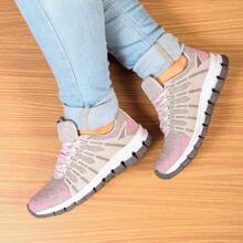 Women Casual Shoes - Baby Pink - View 3