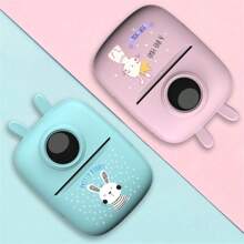 Vavupo Portable Instant Photo Printer, Black And White Instant Mini Thermal Printer Study Note Daily Plan Portable Instant Photo Printer, - Blue - View 5