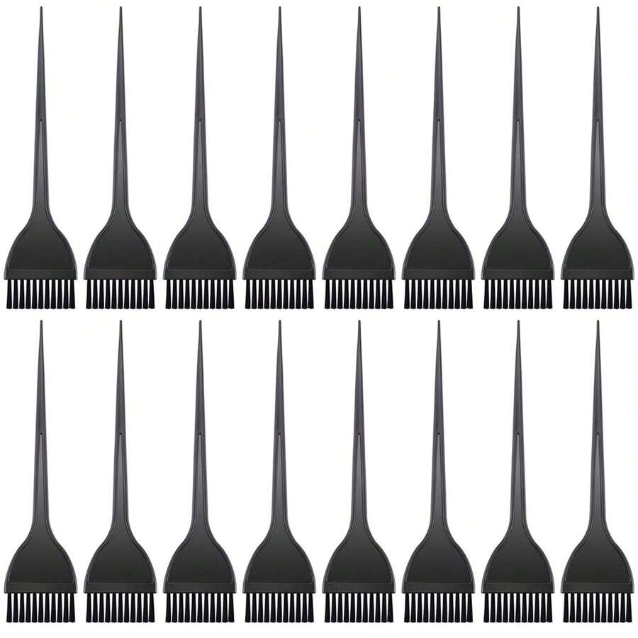 20 件套染发刷染发涂抹器适用于沙龙使用家庭 DIY 染发、黑色、美发工具、美发产品和配件适用于理发沙龙美容旅行必需品 - 黑色 - 查看 1