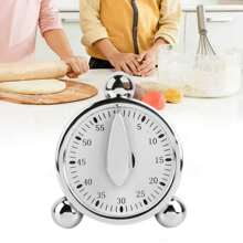 1 Miếng , Hẹn giờ , Hẹn giờ cơ học , Đồng hồ báo thức Hình dạng Hẹn giờ trong bếp , 60 Phút Thủ công Xoay Đếm ngược Hẹn giờ , Đối với Nấu nướng Đọc sách Thể thao Học tập Thời gian Sự quản lý , Phòng bếp chất liệu , Nhà  Quân nhu - Đồng hồ cơ để bàn hẹn giờ - Xem 6
