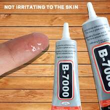 1 件裝 25 毫升 B7000 多用途膠水,適用於 Diy 珠寶、工藝品、水鑽、壓克力手機螢幕維修、黏合、手工手機殼 - 彩色 - 查看 3