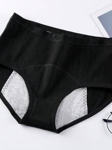 4 piezas Nuevos calzoncillos fisiológicos, pantalones triangulares, modelos alargadores, antifugas, alta elasticidad, transpirables, para señoras