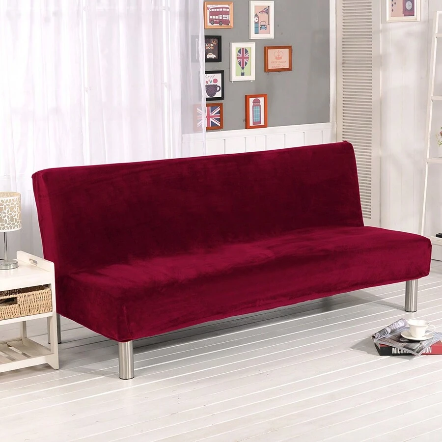 Sofa Covers - Burgundy - View 1