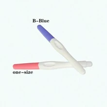 1支假孕婦測試棒開玩笑玩具,具有兩條線的孕婦試紙,適合開玩笑使用 - 橘色 - 查看 2