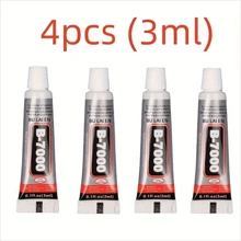 4/6/10pcs B7000 Jewelry Glue For Rhinestone Embedding, Gluing, Jewelry Making, Pearls, Handmade Accessories - Multicolor - View 1