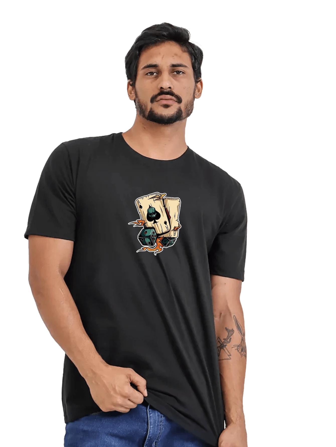 Men T-Shirts - màu đen - Xem 1