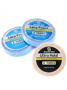 1pc Hair Extension Tape For Front Lace Wig Adhesive Double Sided Tape