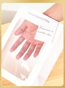 3Pcs Clear Gift Bag With Window,Transparent Bouquet Gift Bags,Gift Bags For Girlfriend Mom,Gift Bags With Handles Suitable For Valentine's Day And Mother's Day, Small Transparent Gift Wrap Bags, Clear Tote Bag, Reusable Shopping Bags With Handle For Merchandise, Retail, Small Business,