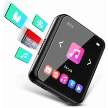 SWOFY 32GB觸屏便攜式MP3播放器附喇叭，支援高達128GB - 黑色 - 查看 8