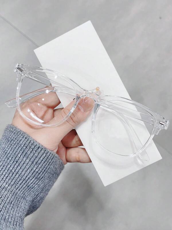 1 pièce Accessoire de mode Lunettes, Décoration pour le port extérieur, Simple et polyvalent, Parfait pour les tenues Accessoires de lunettes transparentes Accessoires de lunettes pour femmes