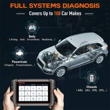 Foxwell Nt809 Bt Bidireccional Scanner De Diagnóstico De Obd2 Para Todo El Sistema De Automóviles - Negro - Ver 4