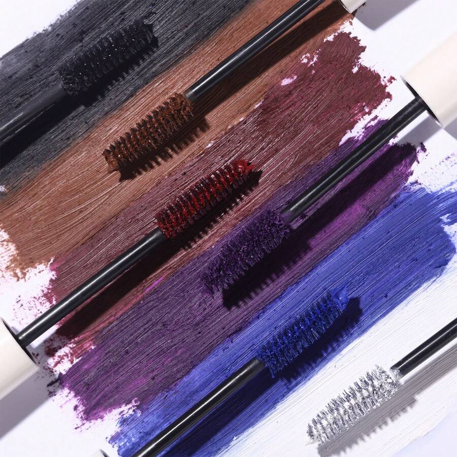 UCANBE Colored Mascara And Liquid Eyeliner Set, Waterproof Eye Makeup