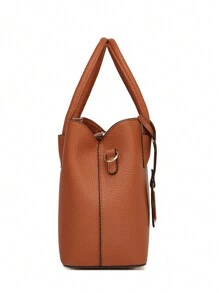 2025新款欧美进口荔枝纹时尚女士手提包女士单肩包和斜挎包