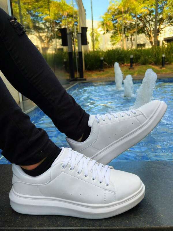 Tenis Casual Masculino Sola Alta 5cm Oversize Macqueen 2024 Confortavel Leve e Macio