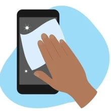 Toallita Con Alcohol Protec Con 100 Piezas Sobre Individual - Blanco y Negro - Ver 4