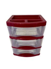 Other Home Office Storage - 酒紅色 - 查看 3