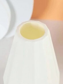 1 件塑料花瓶适用于客厅、办公室、阳台装饰用途，创意花器用于干/湿插花礼物生日毕业厨房装饰 - 白色 - 查看 5