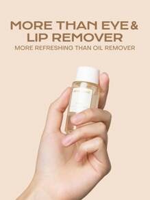 MISTINE Makeup Remover 30ml For Face And Eyes & Lip 3-In-1 Clean Pores Water-Oil Separation , Refreshing And Non-Irritating, Refuses To Leave Foundation Residue, Makeup Removable For Whole Face 1pc
