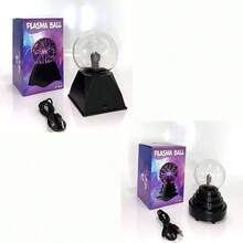1pc ABS Decorative Light, Modernist Ball Design Decoration Light For Home - Black - View 12