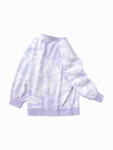 Balabala Áo len cổ tròn cho bé gái - Màu tím - Xem 5