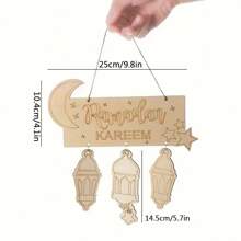 1pc Decorations, Long String Pendant, Handmade Ornaments, Home Decor, Scene Decoration, Theme Party Decoration Best Gifts Birthday - Multicolor - View 2