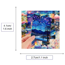 1 Pack Color Fantasy Art Graffiti Cross-Border Cartoon View Stickers DIY Following Suitcase Stickers,School Supplies,Back To School - Multicolor - View 2