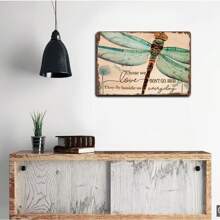 1 件复古锡制标志金属花园牌匾，户外装饰金属花园标志，适合男士、女士、妈妈、奶奶、温室、棚屋、乔迁礼物，12*8 英寸随机款式 - 多色5 - 查看 3