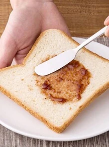 2PCS Stainless Steel Butter Knife, Butter Knife, Jam Knife, Butter Spatula, Jelly Applicator, Cake Decoration Tool, Heating Butter Applicator, Cheese Blade, Melting Butter Applicator, Butter Curler, Cheese And Cheese Knife, Cream Dessert Knife, Salad Dressing Applicator,Kitchen,Christmas Gift Back To School