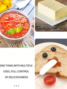 2PCS Stainless Steel Butter Knife, Butter Knife, Jam Knife, Butter Spatula, Jelly Applicator, Cake Decoration Tool, Heating Butter Applicator, Cheese Blade, Melting Butter Applicator, Butter Curler, Cheese And Cheese Knife, Cream Dessert Knife, Salad Dressing Applicator,Kitchen,Christmas Gift Back To School