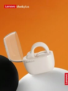 Lenovo Lp76 Tws 無線耳機藍牙5.3,低延遲遊戲運動耳機,hifi立體聲,降噪耳塞 - 白色 - 查看 2