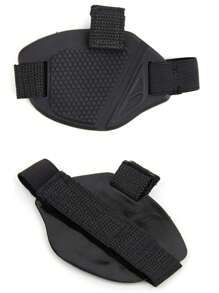 1pc Rubber Motorcycle Shoes Protection Gear Shift Pad Anti-Skid Gear Shifter Lightweight Boot Cover Shifter Guards Protector Useful - Black - View 2