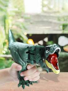 1個塑膠發條蟲霸霸恐龍玩具,手持搖擺模擬動物,年輕的惡作劇解壓工具 - 彩色 - 查看 3