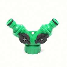 1 Set Dual-Channel Drip Irrigation Kit, Garden Nozzle Automatic Watering Set Drip Irrigation Sprinkler System For Vegetable Plots For Home Gardening Flower Pond,Garden Tools, Gardening Tools For Garden - Multicolor - View 6