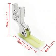 4pcs Plastic Presser Foot Set For Industrial Sewing Machine, Suitable For Thick Fabric, Wear-Resistant