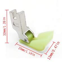 4pcs Plastic Presser Foot Set For Industrial Sewing Machine, Suitable For Thick Fabric, Wear-Resistant