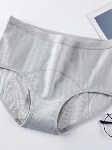 4 piezas Nuevos calzoncillos fisiológicos, pantalones triangulares, modelos alargadores, antifugas, alta elasticidad, transpirables, para señoras