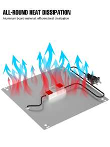 CanLing 40w Led全光譜生長燈ac100-277v 量子板綠色植物燈,110v專業室內20w生長箱溫室帳篷,220v水耕系統種植栽培燈,蔬菜水果種子uv Ir家用盆栽、多肉花卉苗木照明,配鉤子,美規/歐規兩用插頭,模擬太陽光/紅藍光/桃紅色 - 白色 - 查看 7
