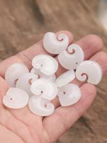 20入組/袋13*19mm深綠色玉石吊墜項鍊,耳環diy珠寶製作配件 - 13*19mm深玉色長方 - 查看 19