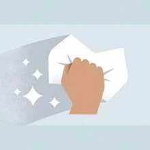 Toallita Con Alcohol Protec Con 100 Piezas Sobre Individual - Blanco y Negro - Ver 2