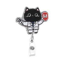 Stretchable Acrylic Cat Design Rotating Clip For Ct Scans And Skull Series Badge Reel Thank You Gifts Teacher Accessories - Multicolor - View 7