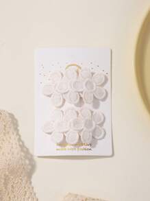 2 piezas de pasadores de pelo con diseño de flor de unicolor para el flequillo de los niños, regalo de San Valentín