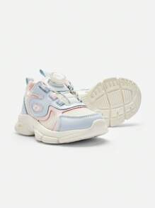 Balabala 巴拉巴拉男女童时尚运动鞋 - 粉色 - 查看 5